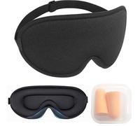 ZEPIQOR Mascherina per Dormire, Maschera Occhi per Dormire Bloccare la Luci Maschera Notte per Dormire, Mascherine per Dormire Adulti per DormireViaggiYoga