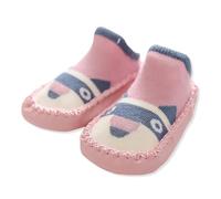 ZEPIQOR Scarpine per neonati, antiscivolo, carino, a maglia morbida, per bambini, 1 paio