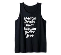 Zeppa COPRILETTO Trim Bisque Glaze Fire Ceramica Ceramica Meme Canotta