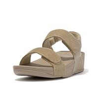 Zeppe da donna FitFlop Lulu Shimmerlux Argenté 36