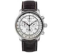 Zeppelin 100 years orologio Uomo Analogico Al quarzo con cinturino in Pelle di vitello 7680-1
