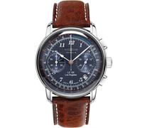 Zeppelin 7614-3 Cronografo LZ126 Los Angeles Orologio Uomo 43mm 5ATM