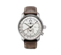 Zeppelin 7640-1 100 Anni Zeppelin Orologio Da Pilota Dual Time