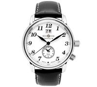 Zeppelin 7644-1 - Orologio da polso da uomo, cinturino in pelle colore nero