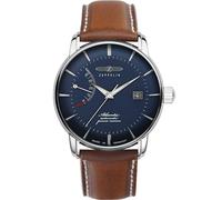 Zeppelin 8462-3 Atlantic Automatico Riserva di carica Orologio Uomo 43mm 5ATM