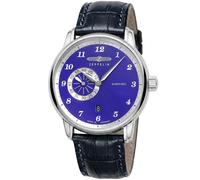 Zeppelin 86043 Orologio Uomo New Captain's Line Automatico 42mm 5ATM