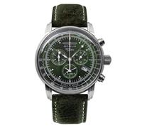 Zeppelin 8680-4 100 Anni Quadrante Verde Cronografo Orologio Da Polso