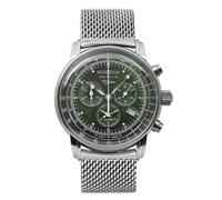 Zeppelin 8680M-4 Orologio Da Polso Cronografo Verde 100 Anni