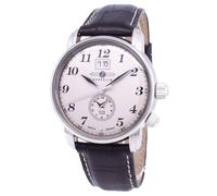 Zeppelin LZ127 7644-5 Orologio Orologio Uomo doppio tempo marrone
