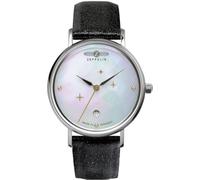 Zeppelin Analogico mid-38845, nero/bianco, cinturino