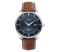 Zeppelin atlantic orologio Uomo Analogico Automatico con cinturino in Pelle di vitello 8442-3