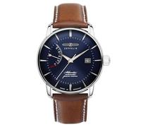 Zeppelin atlantic orologio Uomo Analogico Automatico con cinturino in Pelle di vitello 8462-3