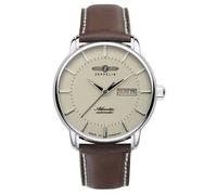 Zeppelin atlantic orologio Uomo Analogico Automatico con cinturino in Pelle di vitello 8466-5