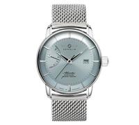 Zeppelin Atlantic Power Reserve 8462 - Orologio automatico da uomo, Cinturino in metallo blu ghiaccio, Bracciale