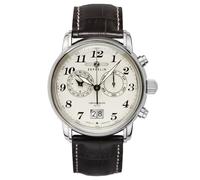 Zeppelin Orologio da Uomo Cronografo al Quarzo con Cinturino in Pelle - 76845