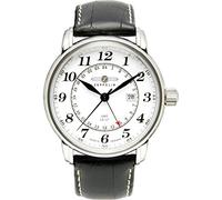 Zeppelin Count orologio Uomo Analogico Al quarzo con cinturino in Pelle di vitello 7642-1
