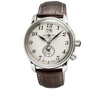 Zeppelin LZ127 7644-5 Orologio Orologio Uomo doppio tempo marrone