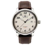 Zeppelin 7656-5 LZ127 Conto Cinturino Beige Orologio Automatico
