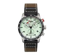 Zeppelin Eurofighter Cronografo Tachimetro Date Z72985 100M Orologio da Uomo