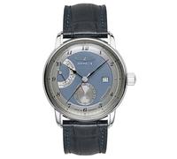 Zeppelin Orologio da uomo Friedrichshafen 85903 Automatico con data Cinturino pelle Quadrante blu