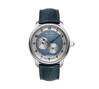 Zeppelin Friedrichshafen Automatic 8568-3 Men's Watch - Blue Dial, Blue Leather Strap