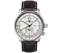 Zeppelin Orologio da Uomo Analogico al Quarzo con Cinturino in Pelle - 76401