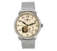 Zeppelin LZ 127 Graf Acciaio Inossidabile Cuore Aperto 7666M5 50M Orologio Uomo