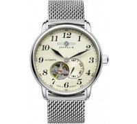 Zeppelin LZ 127 Graf Acciaio Inossidabile Cuore Aperto 7666M5 50M Orologio Uomo