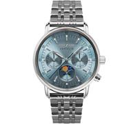 Zeppelin LZ14 Marine Fase Lunare Acciaio Inossidabile 8637M3 Orologio da Donna