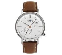 Zeppelin lz120 rome orologio Uomo Analogico Al quarzo con cinturino in Pelle di vitello 7138-4