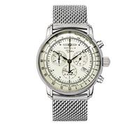 Zeppelin Orologio Analogueico Uomo con Cinturino in Acciaio Inox 8680M-3