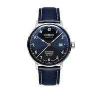 Orologio Automatico Da Uomo Zeppelin Hindenburg LZ129 Blu Scuro 8056-3