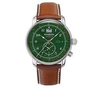 Zeppelin Orologio da uomo 8644-4, Classico, Quadrante verde, Classico