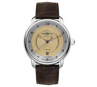 Zeppelin Orologio da uomo serie Friedrichshafen automatico con cinturino in pelle marrone 8556-5, cinghia