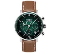 Zeppelin Orologio Solar Cronografo LZ129 Hindenburg Braun / Verde 8086-4_N