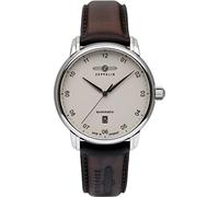 Zeppelin Wristwatch Analogico mid-32382, marrone, striscia