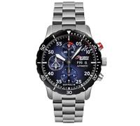 Zeppelin 7218m-3 Automatic 43mm Watch Argento Uomo