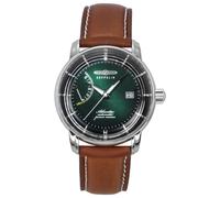 Zeppelin Z84624 Orologio Casual Pelle 50M Quadrante Verde Automatico Uomo