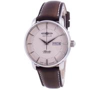 Zeppelin Orologio Atlantic 8466-5 Automatico Analogico da Uomo Cinturino in pelle di vitello