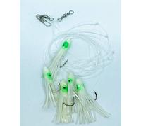 Zepre Cucchiaini Gomma Octopus per Traina Amo 2-4 conf. da 5 pz. (Amo 2)