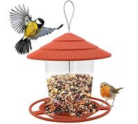 Zeqeey Mescolare seme appeso mangiatoia per uccelli per l'alimentazione della fauna selvatica piccoli uccelli giardino all'aperto Cuore di girasole arachidi noci nutrire pettirossi