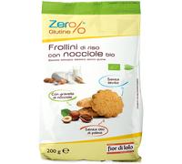 Fior Di Loto Zero% Glutine Frollini Di Riso Con Nocciole Bio 200g