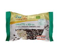 Zer%glutine gallette di riso con cioccolato fondente e cocco