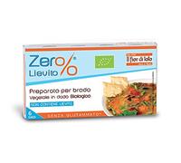 FIOR DI LOTO Zero% Lievito - Preparato per Brodo Vegetale in Dado Biologico, 6 dadi da 11 grammi