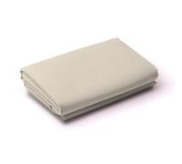 zer0bed, Lenzuolo Sopra Matrimoniale Tinta Unita, 100% Cotone, 260x290, Panna Avorio, Lenzuolo Piano, 1 Pezzo (Solo Lenzuolo Sopra)