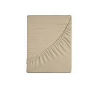 Zer0bed, Lenzuolo Sotto con Angoli Piazza e Mezza Tinta Unita 100% Cotone ANGOLO MAXI 30CM, 1 Piazza e Mezza, Tortora, 130x200
