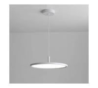 ZERAPH Luci a Sospensione a Sospensione Moderna Lampada a Sospensione a soffitto Rotondo a soffitto Rotondo 23,6 Pollici lampadari Neri con Ombra acrilica per la Camera da Pranzo dell'isola Cucina