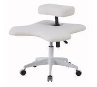 ZERAPH Sedia a ginocchio ergonomica sedia a altezza regolabile per i lavoratori del computer riducono il mal di schiena con il design a gambe incrociate ideale per la casa o l'ufficio