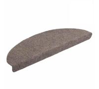 Zerbini autoadesivi per scale, 5 pezzi, 65 x 21 x 4 cm, beige | Polipropilene resistente, base antiscivolo, lavabile in lavatrice, riduce il rumore, facile da pulire
