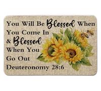 Zerbini Bless This Home Psalm 91 Zerbino Per Porta 40X60CM